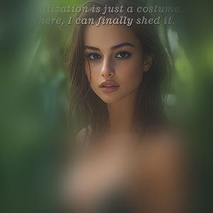 Civilization is just a costume…